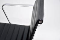 1970's Vintage Charles Eames Ea108 Leather Desk Chair by Icf (9 of 12) 1970's Vintage Charles Eames Ea108 Leather Desk Chair by Icf (9 of 12)