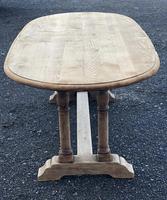 French Bleached Oak Farmhouse Refectory Dining Table (6 of 18) French Bleached Oak Farmhouse Refectory Dining Table (6 of 18)