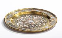 Middle Eastern Dish with Silver Inlays (4 of 4) Middle Eastern Dish with Silver Inlays (4 of 4)