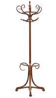 Antique c.1900 Large Bentwood Coat & Hat Stand – Quality Hall Rack, Wall-standing Design