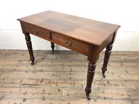Edwardian Mahogany Two Drawer Side Table (7 of 11) Edwardian Mahogany Two Drawer Side Table (7 of 11)