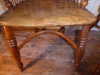 Matched Pair of Yew Windsor Chairs (4 of 13) Matched Pair of Yew Windsor Chairs (4 of 13)