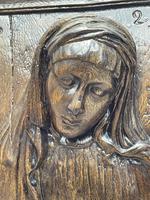 Pair of Antique Belgium Ecclesiatical Mary & Jesus Wall Plaster Plaque Sculptures (7 of 18) Pair of Antique Belgium Ecclesiatical Mary & Jesus Wall Plaster Plaque Sculptures (7 of 18)