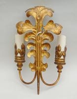Good Pair of Large Gilt Metal Rococo Style Wall Lights - 9 Available (5 of 6) Good Pair of Large Gilt Metal Rococo Style Wall Lights - 9 Available (5 of 6)
