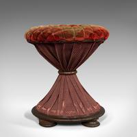 Antique Upholstered Stool, English, Walnut, Footstool, Tabouret, Regency, 1820 (8 of 9) Antique Upholstered Stool, English, Walnut, Footstool, Tabouret, Regency, 1820 (8 of 9)