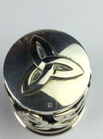 Solid Silver "Hallmarked" Celtic Lidded Pot Very Unusual Available Worldwide (9 of 10) Solid Silver "Hallmarked" Celtic Lidded Pot Very Unusual Available Worldwide (9 of 10)