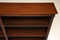 Antique Victorian Mahogany Open Bookcase (8 of 9) Antique Victorian Mahogany Open Bookcase (8 of 9)