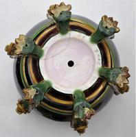 Very large Minton majolica jardiniere, 1881, with lion's head strapwork handles (9 of 12) Very large Minton majolica jardiniere, 1881, with lion's head strapwork handles (9 of 12)