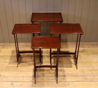 Mahogany Nest of Four Tables (8 of 11) Mahogany Nest of Four Tables (8 of 11)