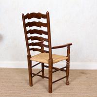 6 Oak Elm Rushwork Country Dining Chairs (3 of 10) 6 Oak Elm Rushwork Country Dining Chairs (3 of 10)