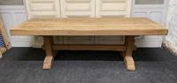 Large French Bleached Oak Farmhouse Dining Table (7 of 19) Large French Bleached Oak Farmhouse Dining Table (7 of 19)