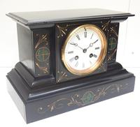 Very Fine French Slate & Marble Mantel Clock Classic 8 Day Striking Mantle Clock (9 of 13) Very Fine French Slate & Marble Mantel Clock Classic 8 Day Striking Mantle Clock (9 of 13)