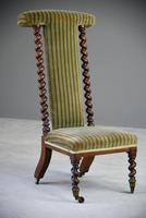 Victorian Walnut Prie Dieu Chair (9 of 11) Victorian Walnut Prie Dieu Chair (9 of 11)