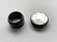 Silver & Ebony Trinket / Studs Pot (4 of 6) Silver & Ebony Trinket / Studs Pot (4 of 6)