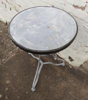 French Iron & Marble Bistro Table Mid 19th Century (9 of 12) French Iron & Marble Bistro Table Mid 19th Century (9 of 12)