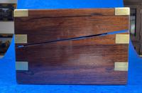 Victorian Brassbound Rosewood Writing Slope (9 of 20) Victorian Brassbound Rosewood Writing Slope (9 of 20)