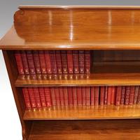 Pair Edwardian Walnut Open Bookcases (2 of 11) Pair Edwardian Walnut Open Bookcases (2 of 11)