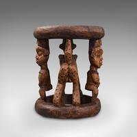 Antique Ceremonial Yoruba Stool, West African Hardwood Side / Lamp Table c.1900 (5 of 12) Antique Ceremonial Yoruba Stool, West African Hardwood Side / Lamp Table c.1900 (5 of 12)