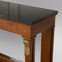 A Granite Topped Console Table (3 of 4) A Granite Topped Console Table (3 of 4)