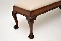 Antique Chippendale Style Mahogany Foot Stool (7 of 7) Antique Chippendale Style Mahogany Foot Stool (7 of 7)