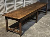 Long French Rustic Oak Farmhouse Dining Table (18 of 23) Long French Rustic Oak Farmhouse Dining Table (18 of 23)