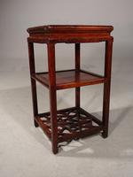 Early 20th Century Square Three-tier Oriental Stand (4 of 6) Early 20th Century Square Three-tier Oriental Stand (4 of 6)