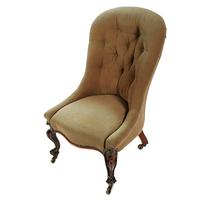 Victorian Rosewood Slipper Chair (3 of 7) Victorian Rosewood Slipper Chair (3 of 7)