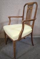 Edwardian Inlaid Mahogany Armchair (9 of 10) Edwardian Inlaid Mahogany Armchair (9 of 10)
