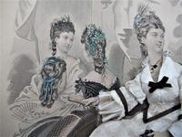 Antique Victorian 3-D Fashion Picture in Original Frame c1875 (8 of 12) Antique Victorian 3-D Fashion Picture in Original Frame c1875 (8 of 12)