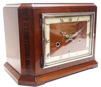 Smiths Art Deco Mantel Clock Triple Chime 8 Day Westminster Chime Mantle Clock. (3 of 8) Smiths Art Deco Mantel Clock Triple Chime 8 Day Westminster Chime Mantle Clock. (3 of 8)