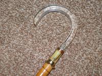 Antique Gold Plate English Made Umbrella With Lucite Crook Handle & Cream Canopy (13 of 17) Antique Gold Plate English Made Umbrella With Lucite Crook Handle & Cream Canopy (13 of 17)