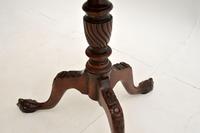 Antique Georgian Style Mahogany Gallery Side Table (7 of 7) Antique Georgian Style Mahogany Gallery Side Table (7 of 7)