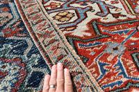 Antique Heriz roomsize carpet 347x246cm (5 of 9) Antique Heriz roomsize carpet 347x246cm (5 of 9)