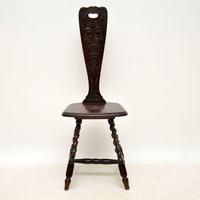 Antique Victorian Welsh Oak Spinning Chair (3 of 9) Antique Victorian Welsh Oak Spinning Chair (3 of 9)