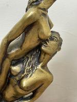 Art Deco French Signed Gilt Bronze 2 Female Nude Mermaids Swimming Statue c.1930 (16 of 41) Art Deco French Signed Gilt Bronze 2 Female Nude Mermaids Swimming Statue c.1930 (16 of 41)