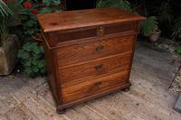 Quality! Chunky Old Oak/ Pine Chest 4 Drawers/ Sideboard (1 of 8)