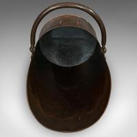 Antique Coal Scuttle, English, Copper, Brass, Fireside Bin, Victorian c.1900 (8 of 9) Antique Coal Scuttle, English, Copper, Brass, Fireside Bin, Victorian c.1900 (8 of 9)