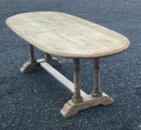 French Bleached Oak Farmhouse Refectory Dining Table (14 of 18) French Bleached Oak Farmhouse Refectory Dining Table (14 of 18)