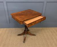 19th Century Flame Mahogany Lamp Table (3 of 10) 19th Century Flame Mahogany Lamp Table (3 of 10)