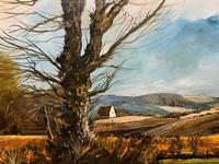 Large Magnificent Extensive Vintage Autumn Country Landscape Oil Painting (10 of 13) Large Magnificent Extensive Vintage Autumn Country Landscape Oil Painting (10 of 13)