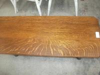 Long 2 Tier Solid Oak Coffee Table (2 of 3) Long 2 Tier Solid Oak Coffee Table (2 of 3)