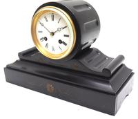 Drum Head Slate Mantel Clock – Gilt Marble 8-day Striking Mantle Clock (5 of 11) Drum Head Slate Mantel Clock – Gilt Marble 8-day Striking Mantle Clock (5 of 11)