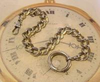Antique German Pocket Watch Chain 1920s Ornate Silver Nickel Fancy Albert (4 of 11) Antique German Pocket Watch Chain 1920s Ornate Silver Nickel Fancy Albert (4 of 11)