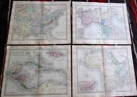 Large Collection of 23 Coloured World Maps by Sidney Hall 1860 (2 of 4) Large Collection of 23 Coloured World Maps by Sidney Hall 1860 (2 of 4)