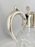 Sterling Silver Mounted Claret Jug. Sheff 1920 (8 of 10) Sterling Silver Mounted Claret Jug. Sheff 1920 (8 of 10)