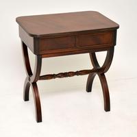 Antique Regency Style Mahogany Side Table (4 of 8) Antique Regency Style Mahogany Side Table (4 of 8)
