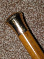 Antique Hallmarked 1918 - 9 Carat Gold Umbrella by Kendall with Black Canopy (16 of 17) Antique Hallmarked 1918 - 9 Carat Gold Umbrella by Kendall with Black Canopy (16 of 17)