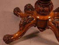 Victorian Burr Walnut Card Table (3 of 7) Victorian Burr Walnut Card Table (3 of 7)