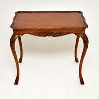 Antique French Carved Satinwood Occasional Table (2 of 12) Antique French Carved Satinwood Occasional Table (2 of 12)