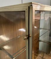 Brass Glazed Shop Display Cabinet on Wooden Stand with Drawer (8 of 13) Brass Glazed Shop Display Cabinet on Wooden Stand with Drawer (8 of 13)